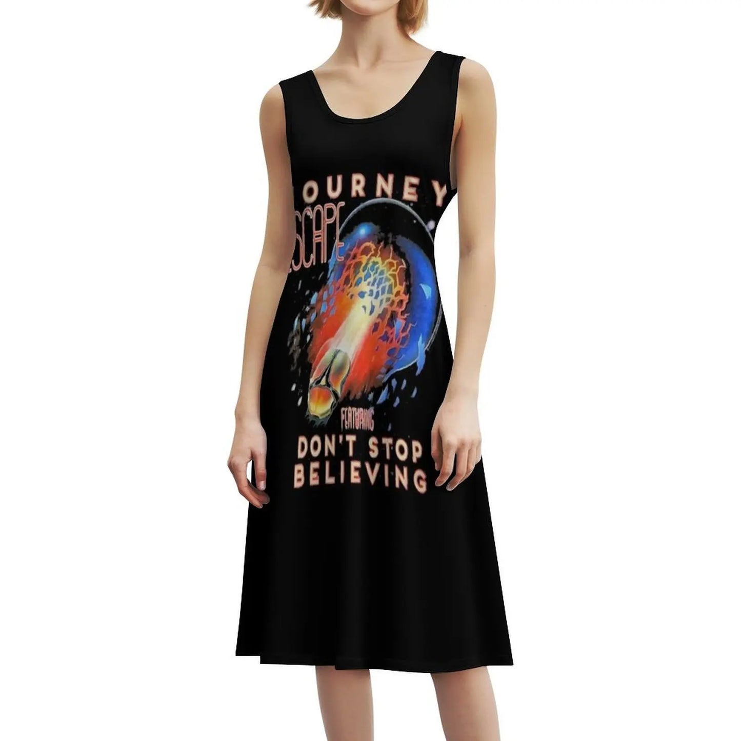 Escape Journey Legendaris-Don'T Stop Believing Sweetheart Neckline Dress Elegant Summer Party Dress For Women Escape Journey