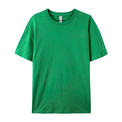 100% Cotton Solid T-shirts Summer Casual Women Sporty Short Sleeve Tees Fashion White Black Clothing Loose O-Neck Female Tops
