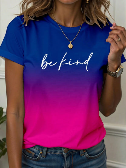Women's T-Shirt Abstract Face Line Art Graphic Print Tops Casual O-Neck Short Sleeve Tee Summer Outdoor Fashion Female Clothing
