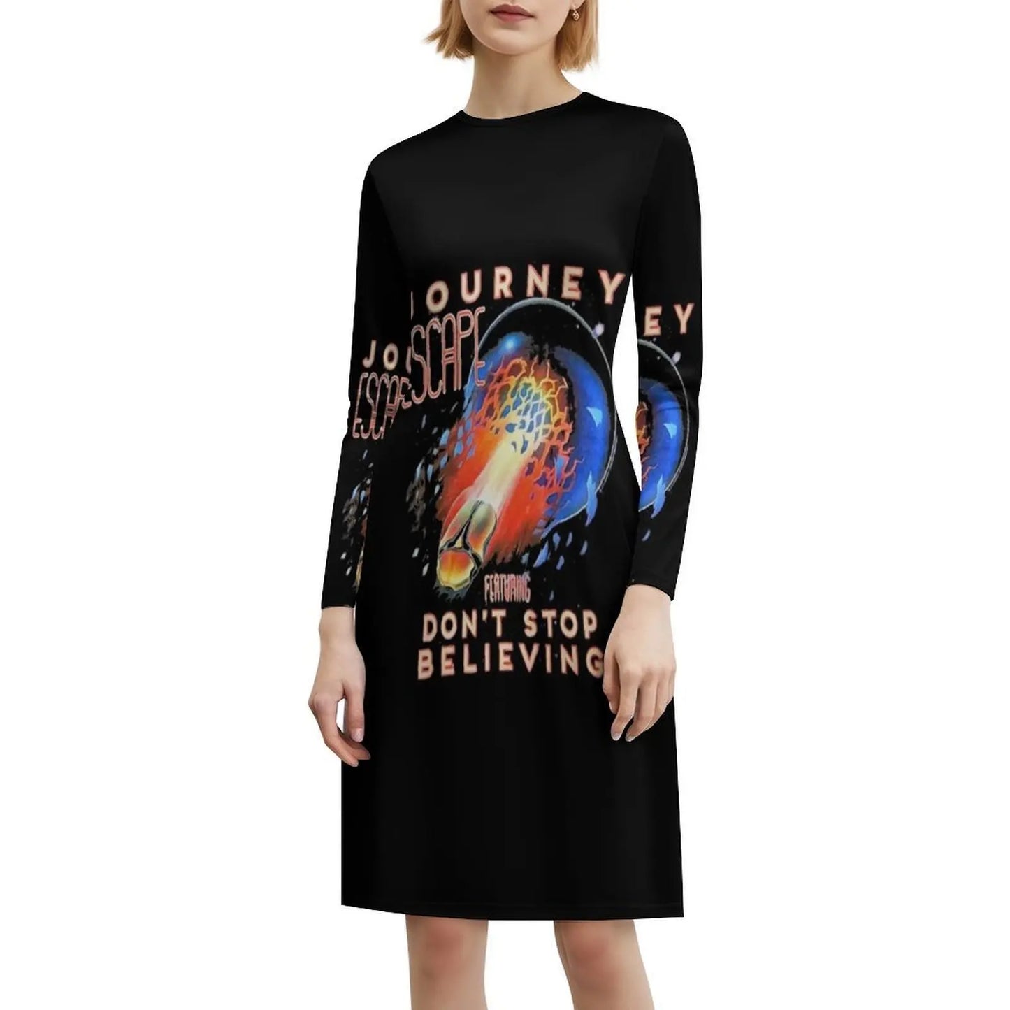 Escape Journey Legendaris-Don'T Stop Believing Sweetheart Neckline Dress Elegant Summer Party Dress For Women Escape Journey