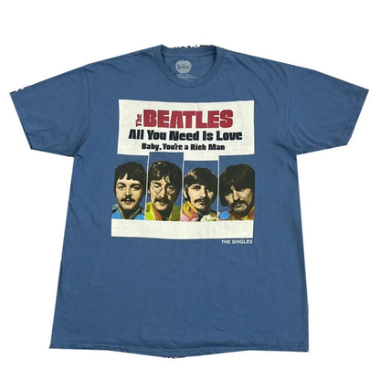The Beatles vintage rock American retro T-shirt Spring Fashion Sports Pure cotton Men's T-Shirt Kid's Clothing Tee Y2k Woman