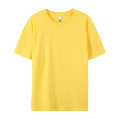 100% Cotton Solid T-shirts Summer Casual Women Sporty Short Sleeve Tees Fashion White Black Clothing Loose O-Neck Female Tops