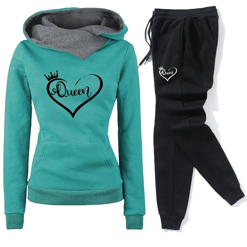 Women's Tracksuit Hot Sales Fashion Women's Clothing 2025 Casual Outdoor Daily Sweatpants Simplicity Sports Long Sleeve Pullover