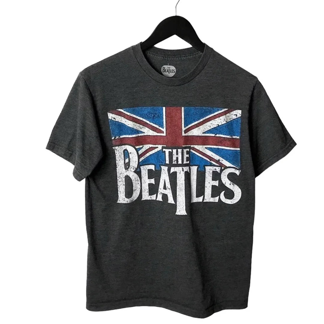 The Beatles vintage rock American retro T-shirt Spring Fashion Sports Pure cotton Men's T-Shirt Kid's Clothing Tee Y2k Woman