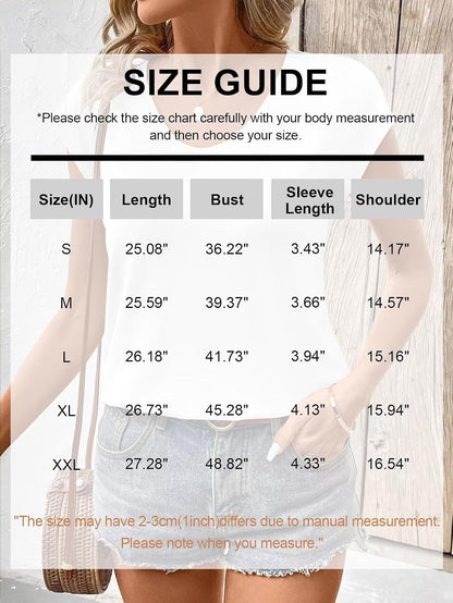 Bliwov 3 Pack Womens Cap Sleeve Summer Tops V Neck T Shirts Basic Tees