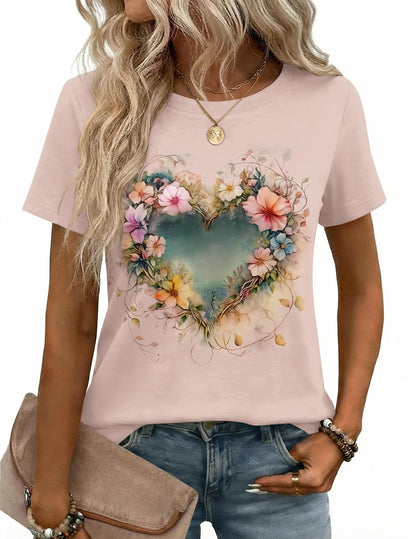 Zeagoo Womens Tshirt Short Sleeve Summer Tops Crewneck Casual Basic Tee Shirts Spring Clothes Trendy Outfit