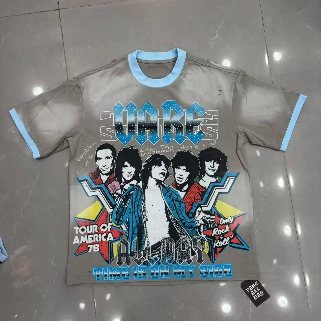 2026 New Fashion Streetwear Shinning Diamond Baggy Tshirts for Men and Women Short Sleeve Rhinestone Cotton Top Tees Oversized