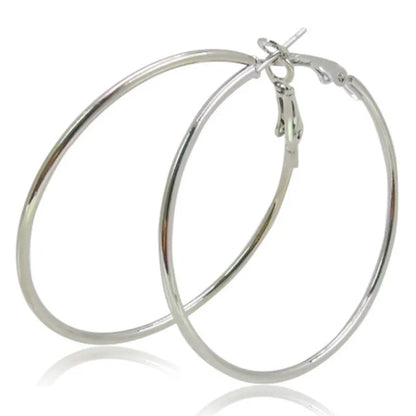 New Fashion Geometric Hollow Circle Hoop Earrings Fashion Jewelry boucle o'reilles femmes Hyperbole Brincos For Women Gilrs Gift