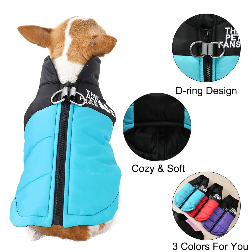 Camping Puppy Clothes With D-ring Pet Ultralight Hiking Jacket For Small Dogs Windproof Costumes Cat Warm Outdoor Coat Chihuahua