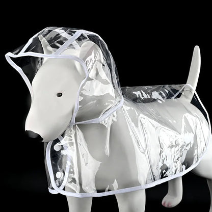 S/Xl Pet Raincoat Transparent Dog Raincoat Waterproof and Windproof Pet Clothing Large Dog Pet Dog Dog Costume