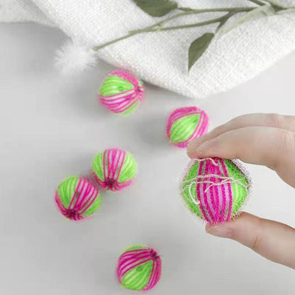 Pet Hair Remover Cat Dog Fur Lint Remover Hair Catcher Reusable Clothes Filter Ball Clean Laundry Ball Washing Machine Accessory Reusable Lint Remover Balls Laundry Filter Net and Various Laundry Washer Balls