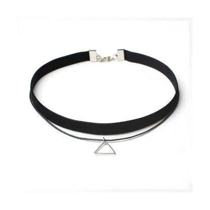 Fashion Sexy Punk Gothic Black Velvet Choker Necklaces Simple Vintage Clavicle Neck Chain Women Girls Party Jewelry Accessories