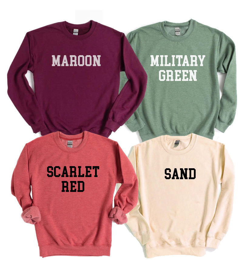 Agate California Sweatshirt in military green, casual sweater with hood, front design, and comfortable fit.