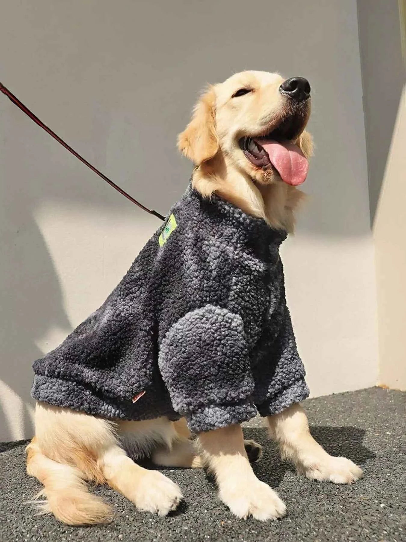 Black heavy-duty dog coat by All Sorts Co., 3XL, providing premium protection and warmth for your furry friend.