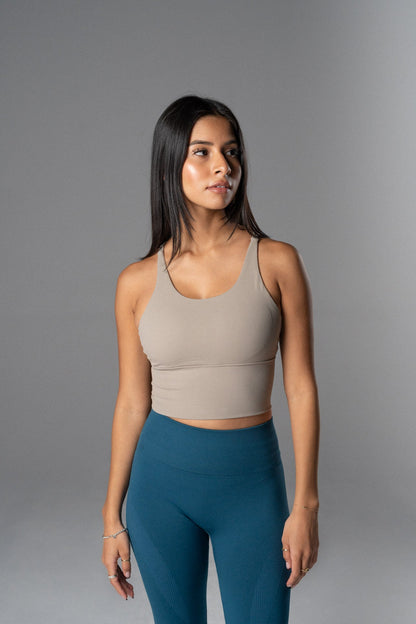 Black Alyth Active Rebellious Crop Bra, XS, stylish athletic crop top with supportive fit, suitable for activewear and workout sessions.