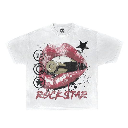 ArnukiClothing white cotton T-shirt, casual streetwear style, fits true to size, perfect for confident everyday wardrobe essentials.