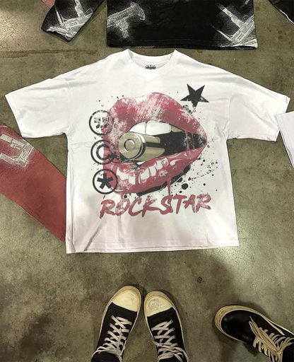 ArnukiClothing white cotton T-shirt featuring a casual streetwear style, perfect as a wardrobe essential for everyday confidence.