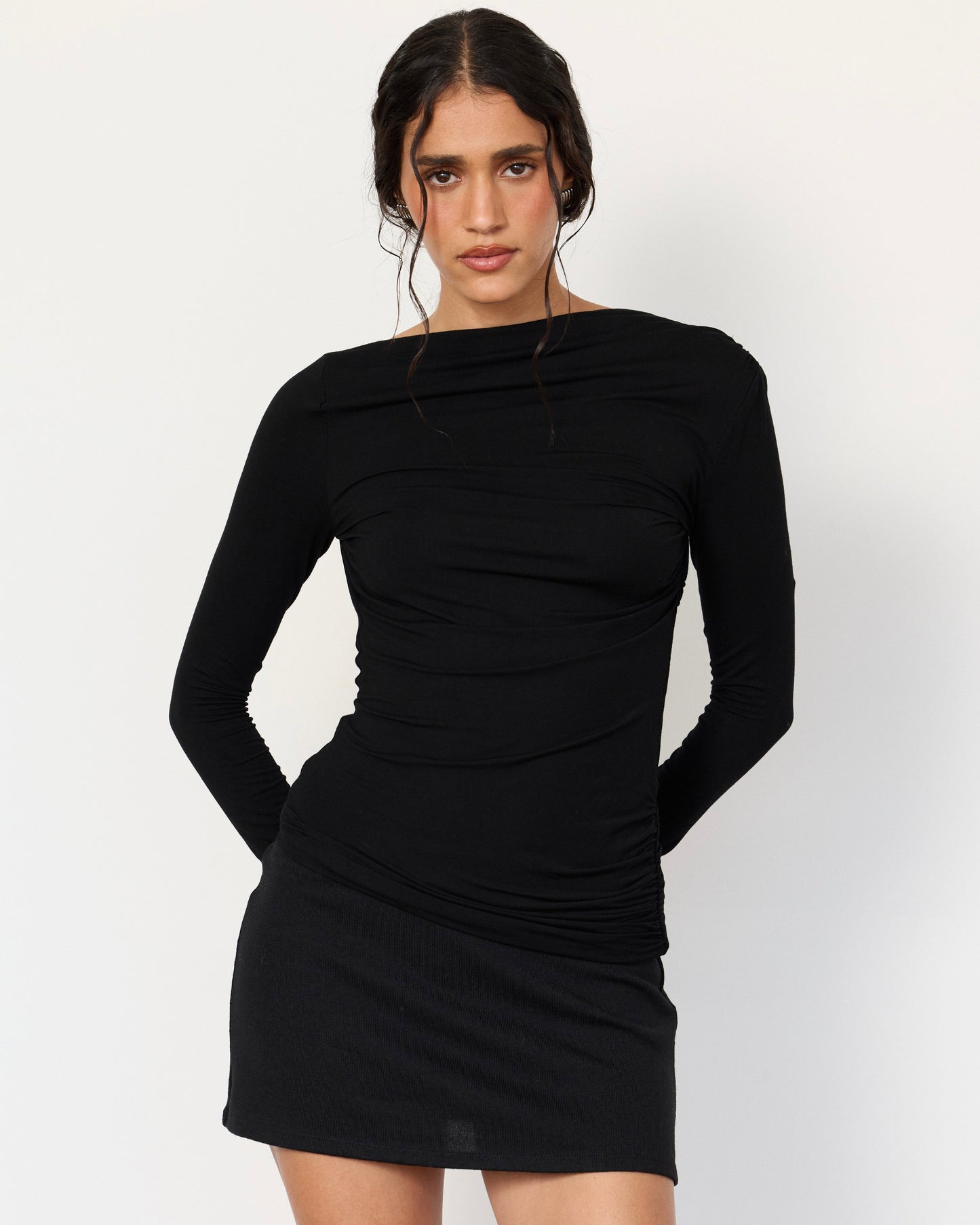 Artless Forever Romy Top for women, featuring a stylish design and lightweight fabric, shown in a neutral color.