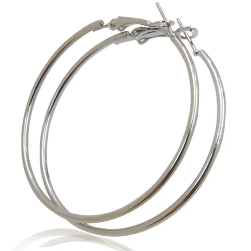 New Fashion Geometric Hollow Circle Hoop Earrings Fashion Jewelry boucle o'reilles femmes Hyperbole Brincos For Women Gilrs Gift