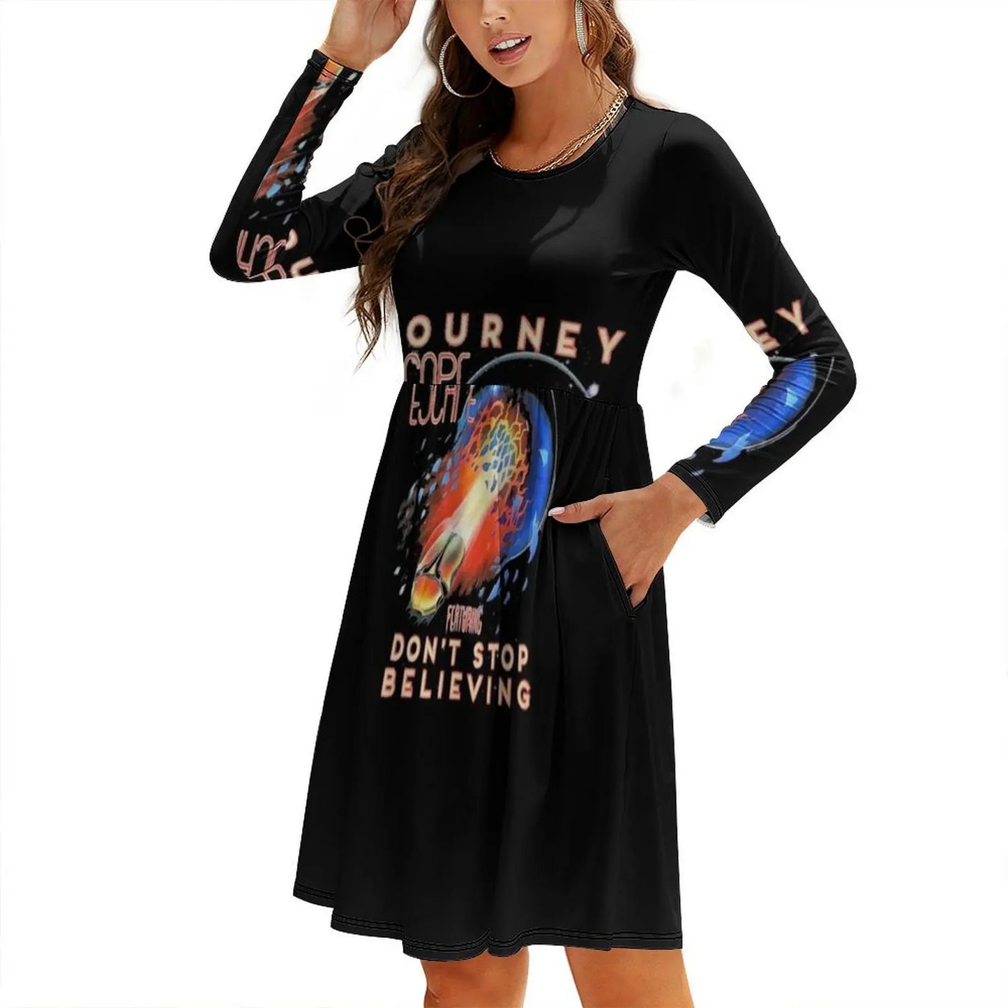 Escape Journey Legendaris-Don'T Stop Believing Sweetheart Neckline Dress Elegant Summer Party Dress For Women Escape Journey
