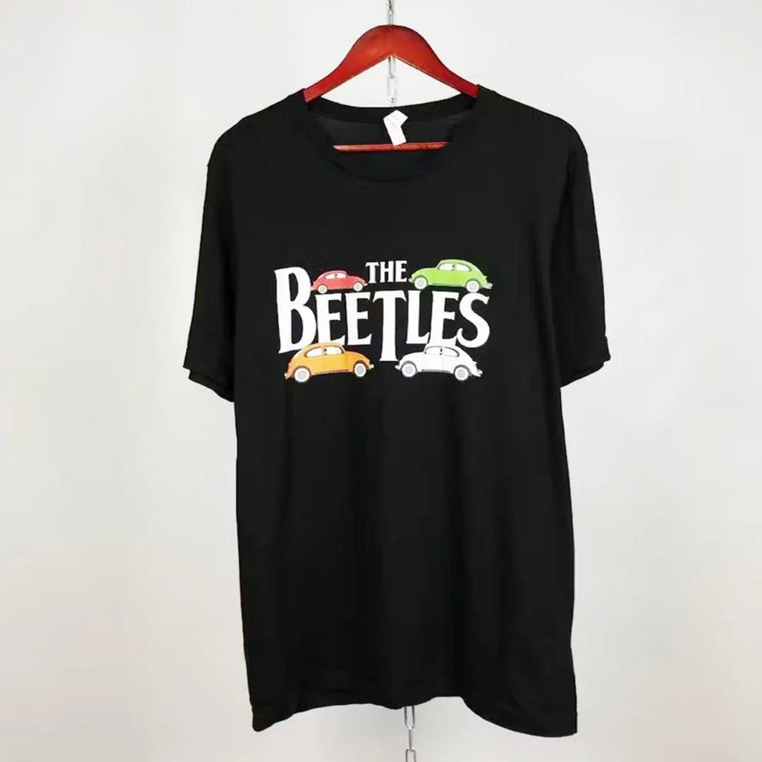 The Beatles vintage rock American retro T-shirt Spring Fashion Sports Pure cotton Men's T-Shirt Kid's Clothing Tee Y2k Woman