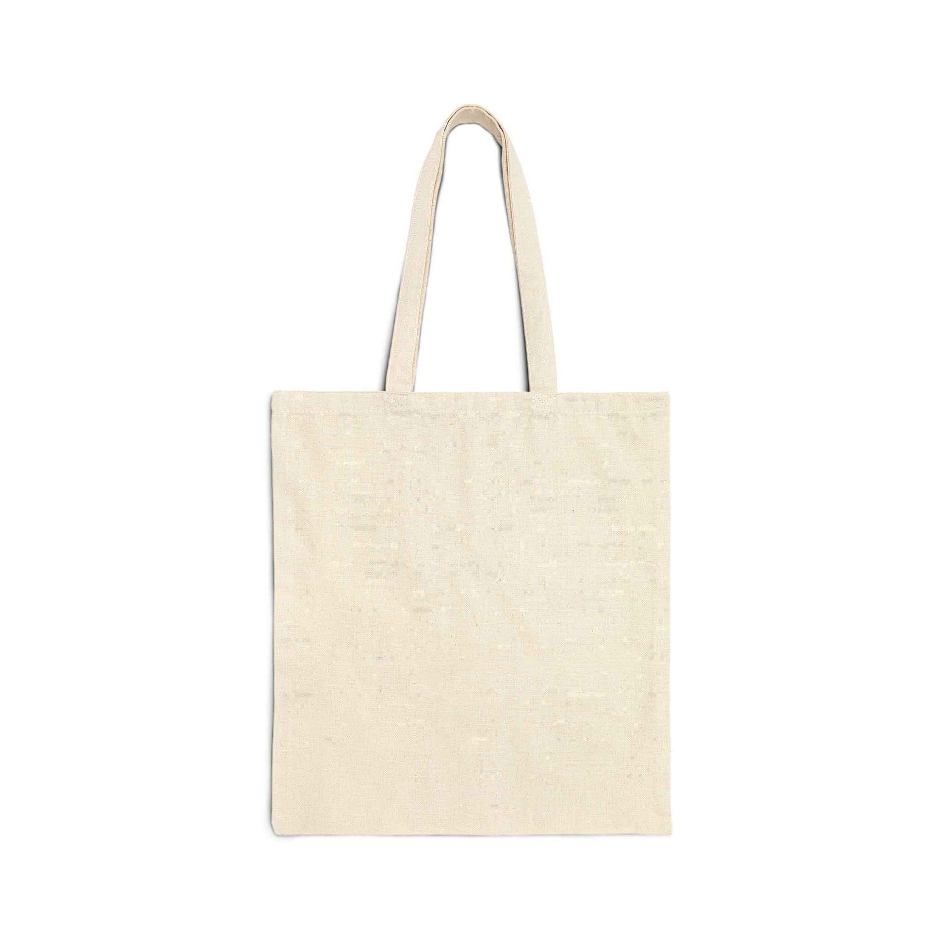 Rustic cowgirl canvas tote bag by Grit Grace Skies, featuring natural durable fabric and stylish design for everyday adventures.