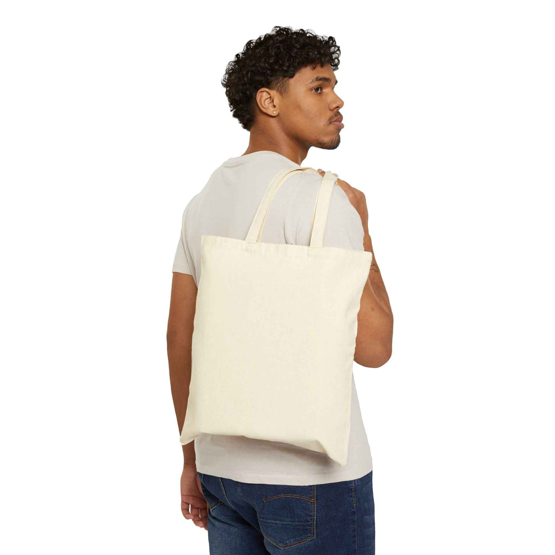 Printify Grit Grace Skies tote bag, a stylish rustic cowgirl canvas bag for everyday adventures and casual outings.