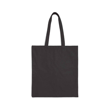 Rustic cowgirl canvas tote bag by Grit Grace Skies, printed by Printify, featuring a stylish natural design for everyday adventures.
