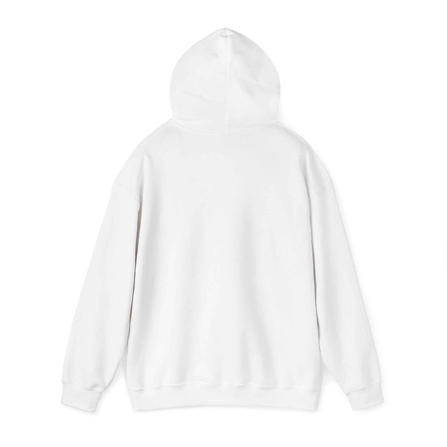 Navy Sun-Bleached Prairie Patch Hoodie by Printify, casual hoodie with patch details, worn by a model showing front view.