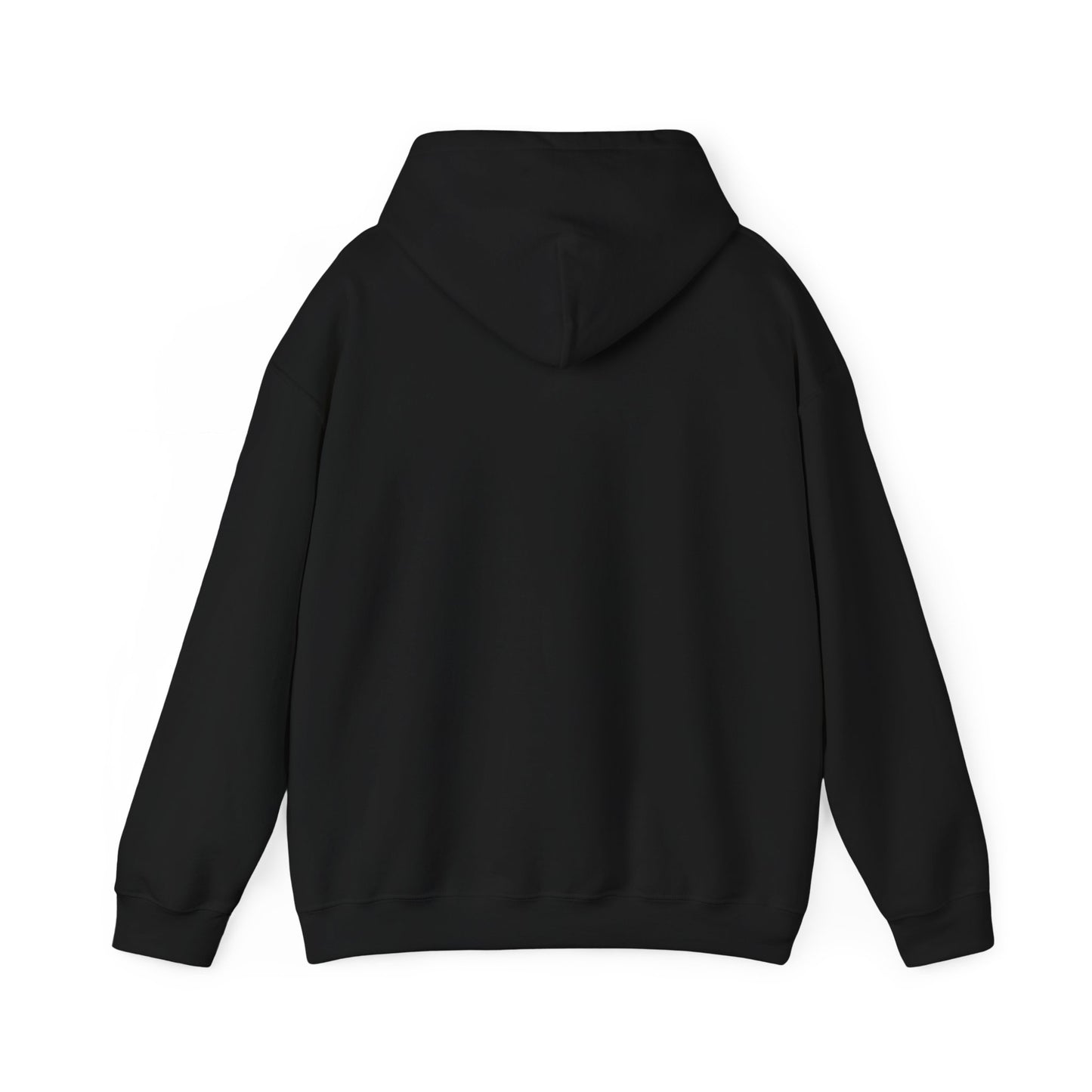 Navy Sun-Bleached Prairie Patch Hoodie by Printify, featuring a relaxed fit with patch details and casual style.