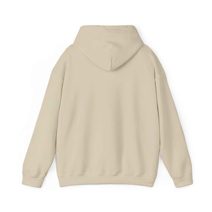 Navy Sun-Bleached Prairie Patch Hoodie by Printify, featuring a casual, stylish hoodie with patch detailing and sun-bleached design.