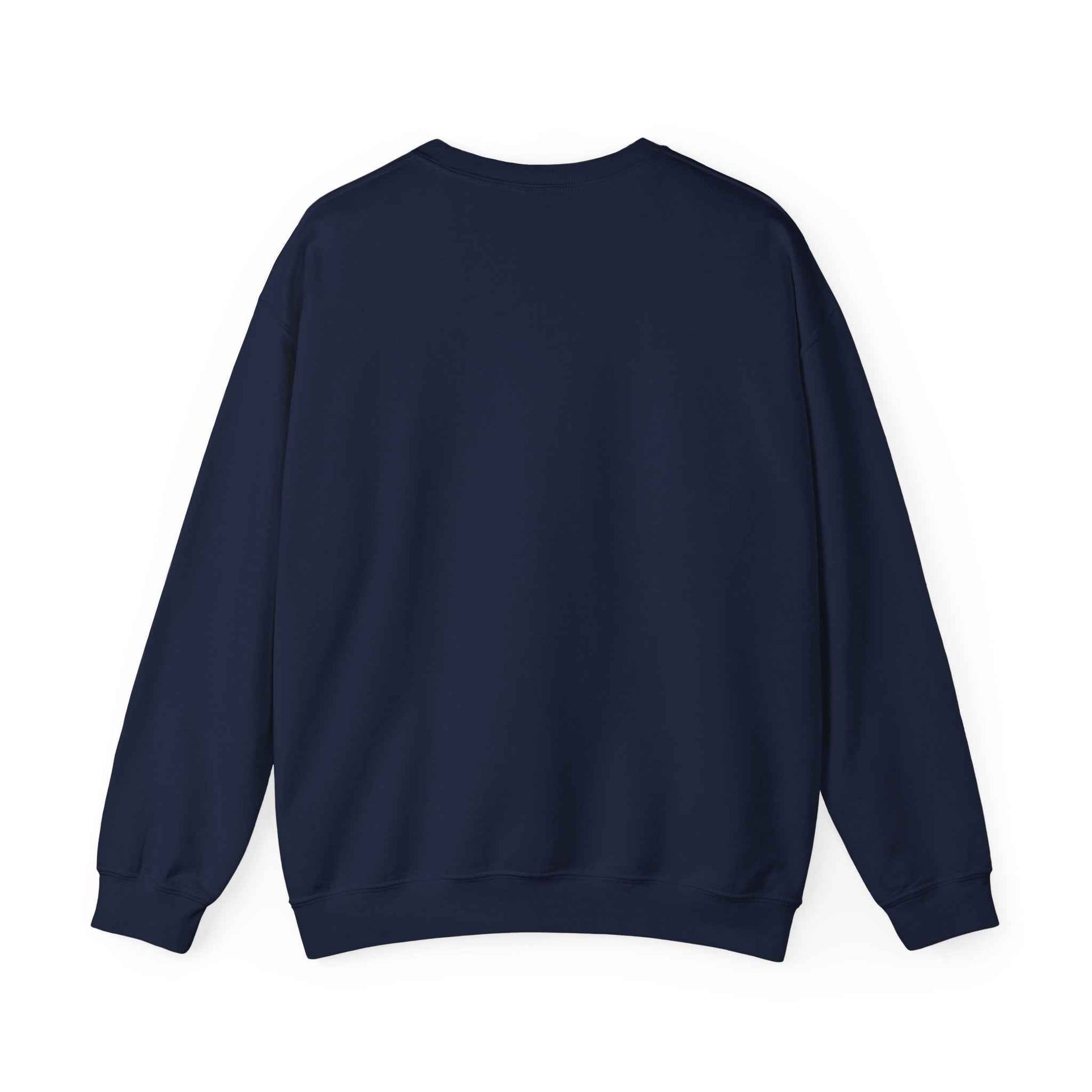 Navy vintage prairie sweatshirt by Printify featuring Western-inspired design and comfortable fit.
