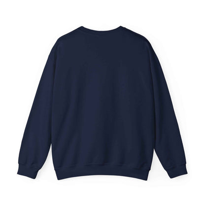 Navy vintage prairie sweatshirt by Printify featuring Western-inspired design and comfortable fit.