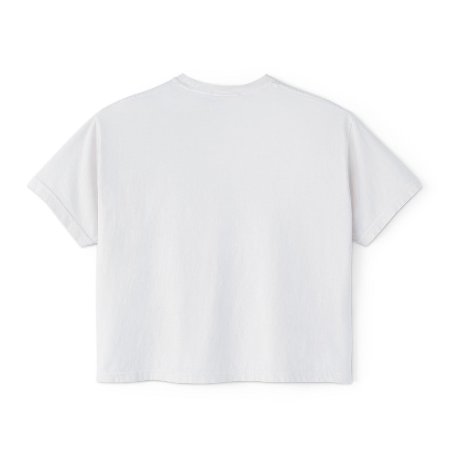 Women’s mint green coffee slogan crop T-shirt in boxy vintage style by Printify, featuring a casual, relaxed fit and graphic design.