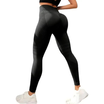 FlexLift™ Yoga Leggings by Stone's Store featuring a high-waist design, stretchy fabric, and sculpted fit for active wear.