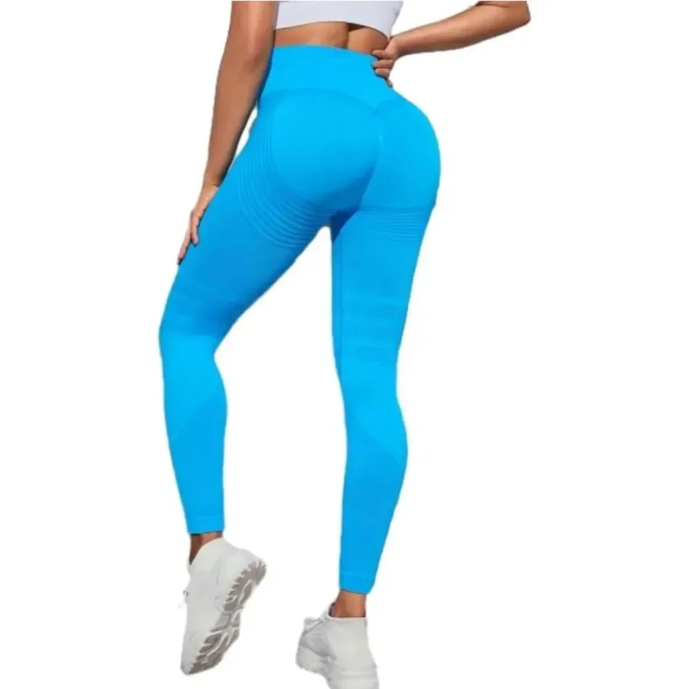 FlexLift™ Yoga Leggings by Stone's Store, high-waisted with a sculpting fit, perfect for stretching and active wear.