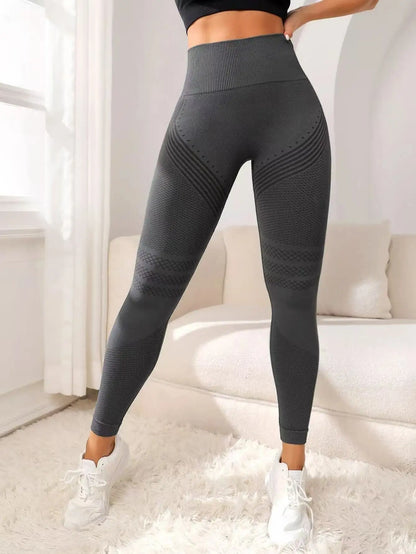 FlexLift™ Yoga Leggings by Stone's Store featuring a high-waist design, stretchy fabric, and a sleek, sculpted fit for active wear.