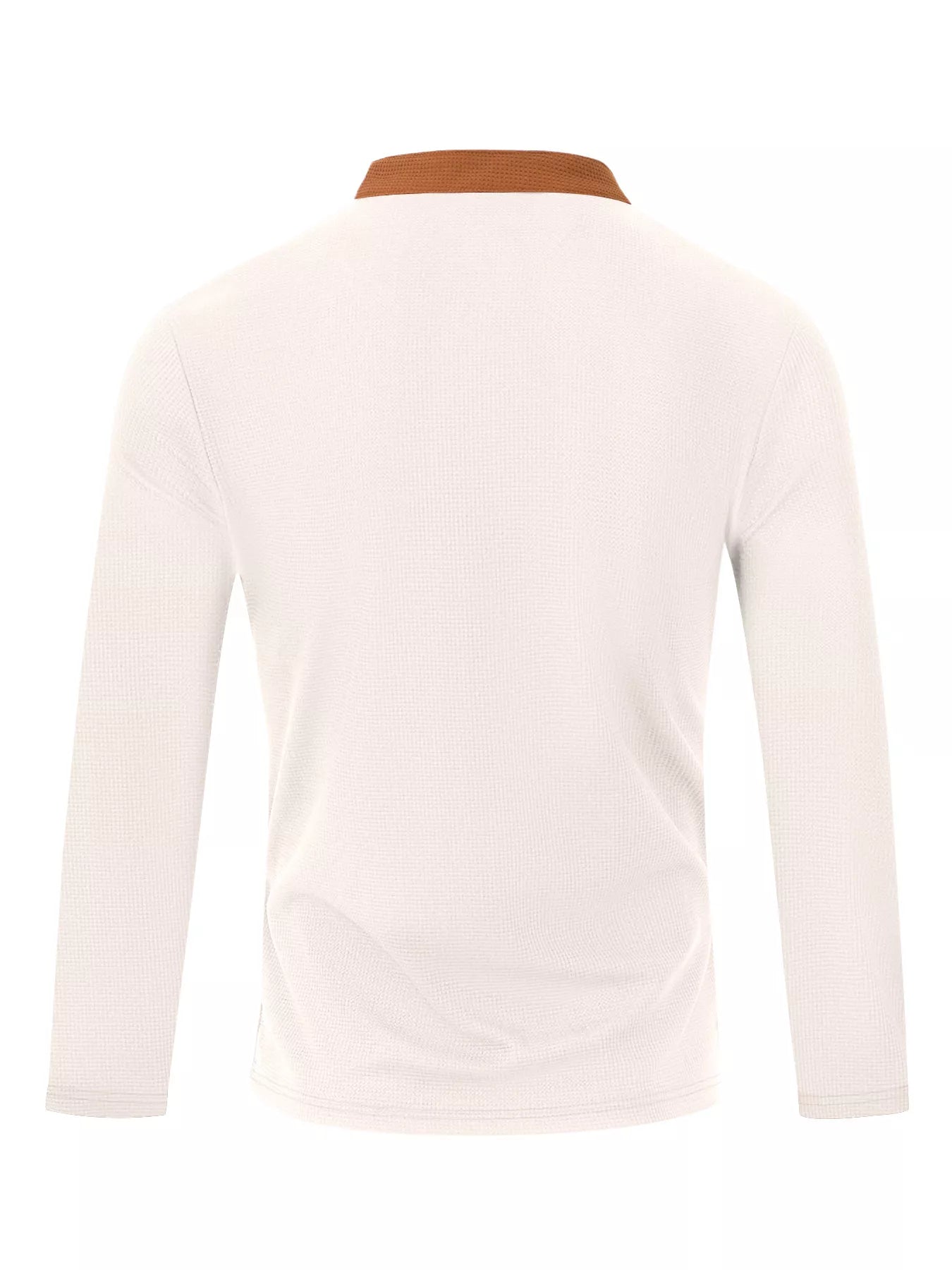 Men's full-size vintage lace-up long sleeve T-shirt in black, plus size, from Trendsi with a classic casual style.