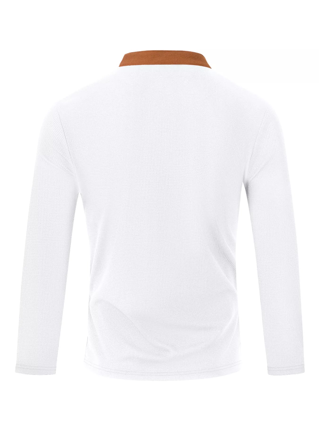 Men's full-size vintage lace-up long sleeve T-shirt by Trendsi, black color, plus size, casual style with button-up front.
