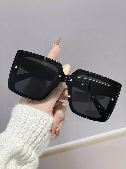 Oversized Gradient Square Sunglasses - Redemption By Ashley North