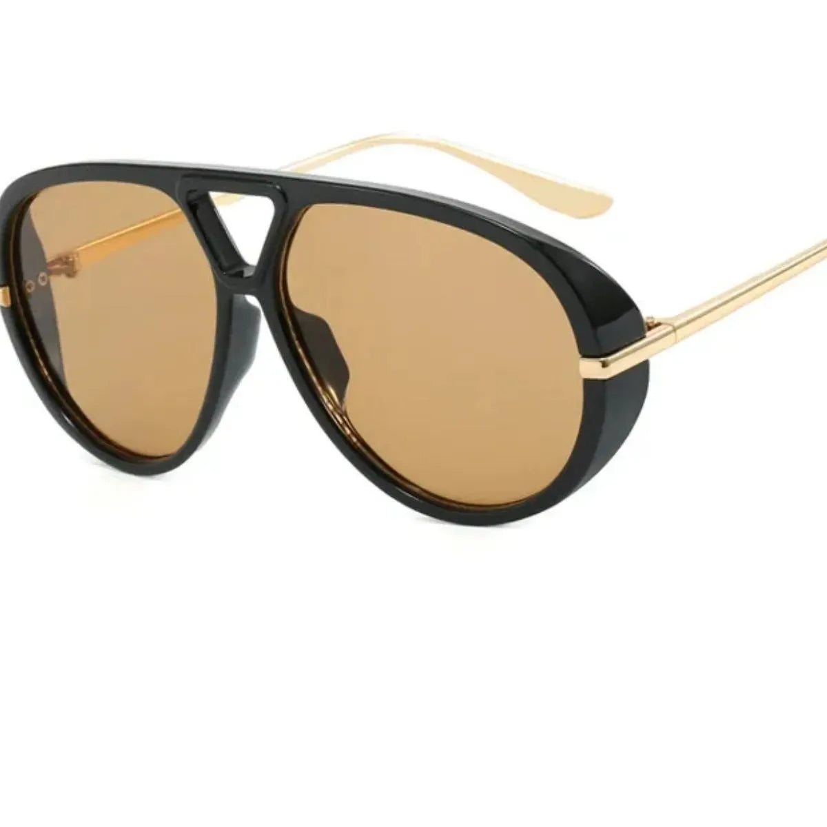 Trendsi UV protection tinted lenses sunglasses with dark, stylish frames and lenses designed for sun protection and fashion.
