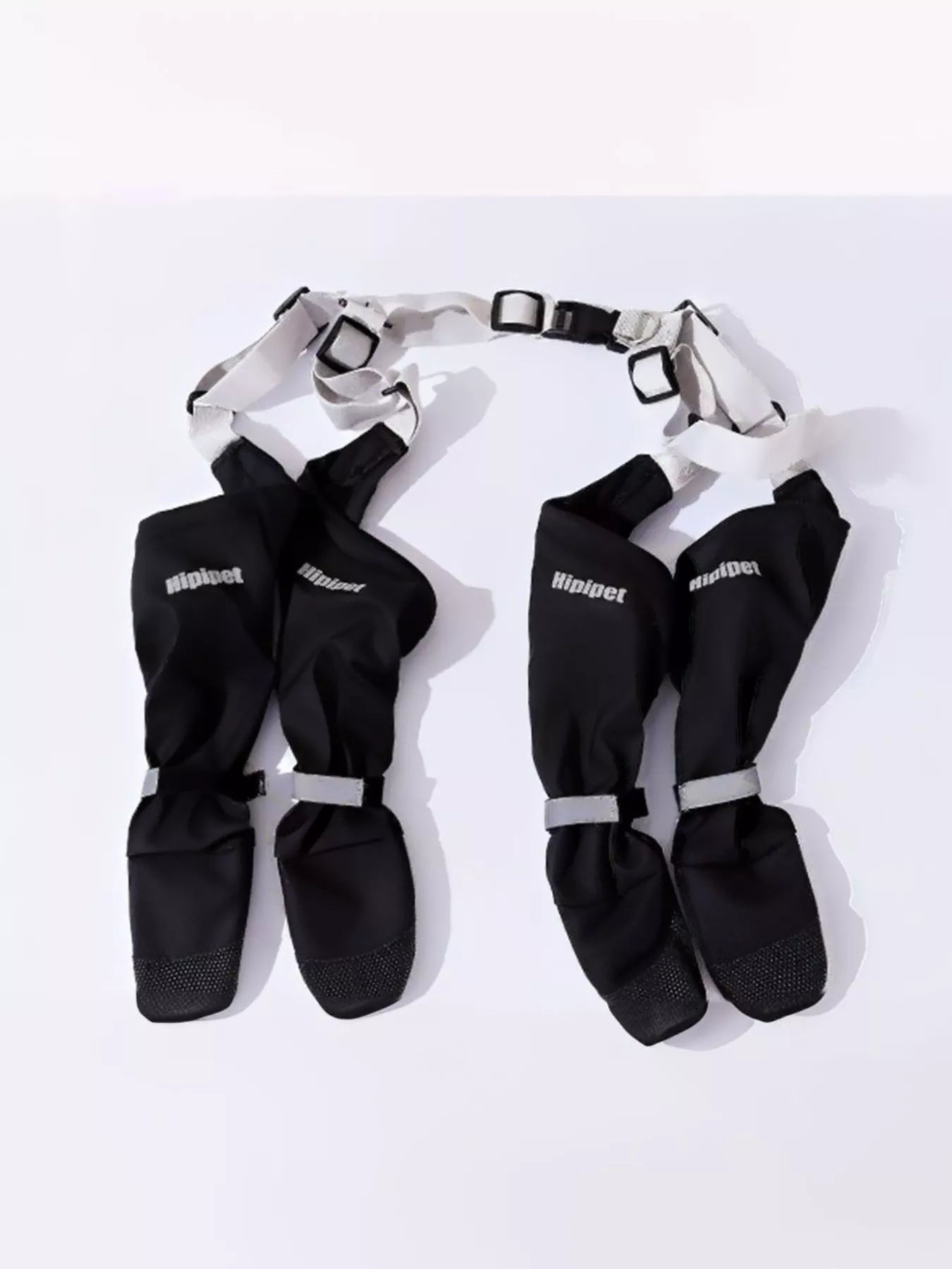 Dog protective legging pet shoes from Trendsi, designed to protect a dog's legs and paws, shown on a small dog.