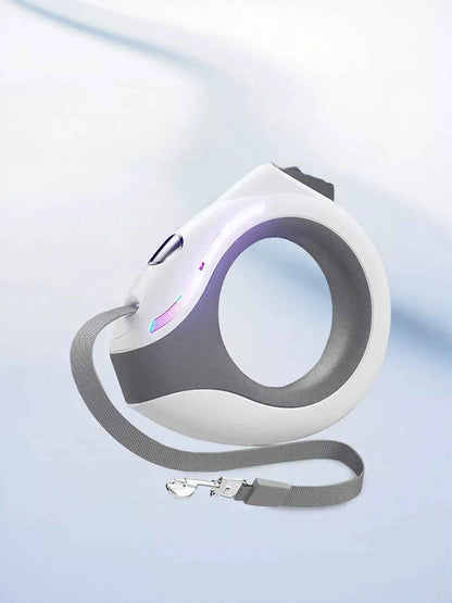 Purple Trendsi dog leash with ergonomic handle, 3 meters long, designed for comfortable control during walks.