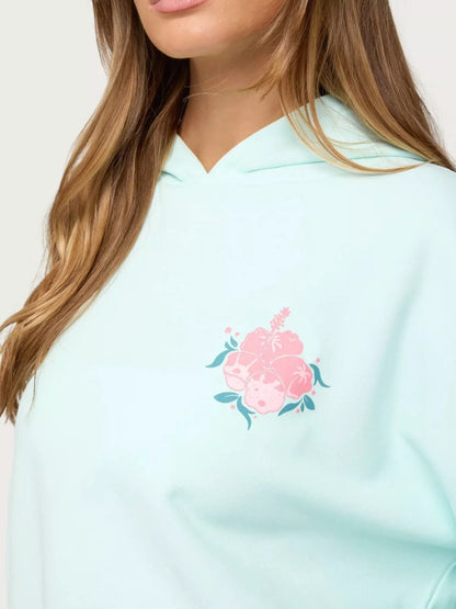 Drop Shoulder Graphic Hoodie with Kangaroo Pocket - Redemption By Ashley North