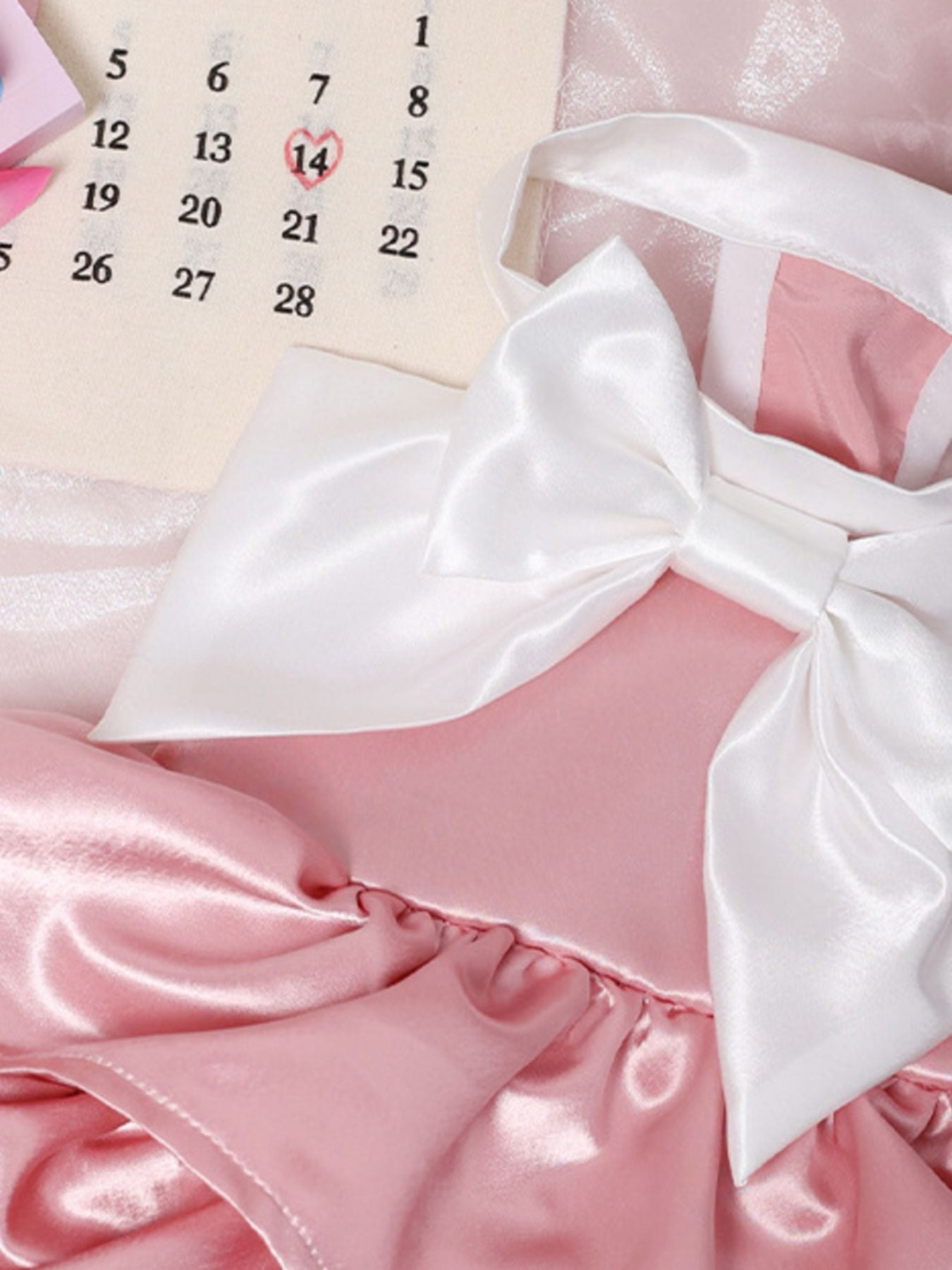 Bow Layered Ruffled Pet Dress - Redemption By Ashley North