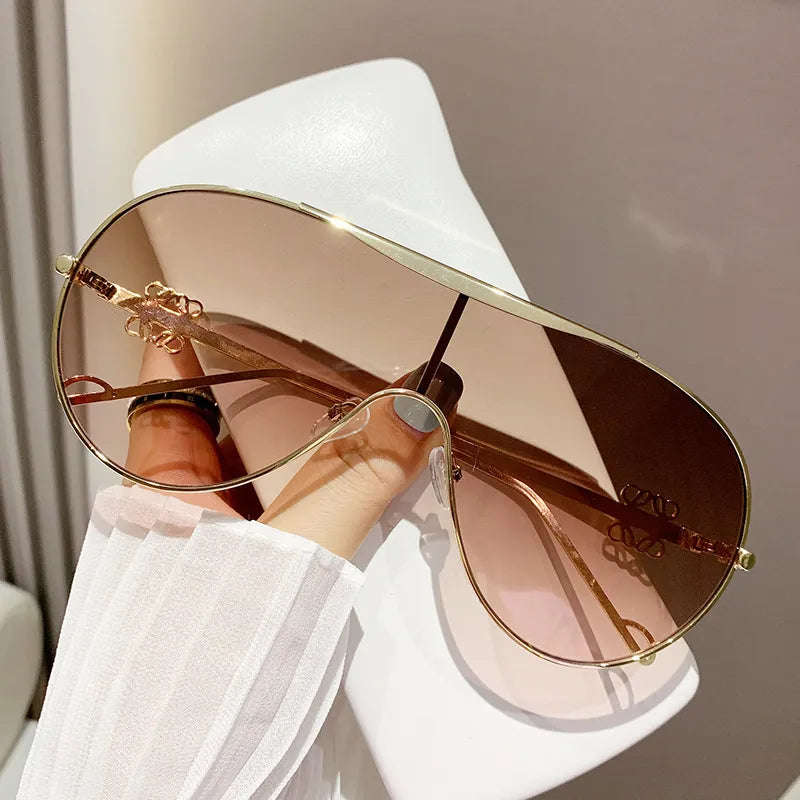 Gradient Aviator Sunglasses - Redemption By Ashley North
