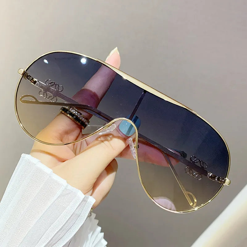 Gradient Aviator Sunglasses - Redemption By Ashley North