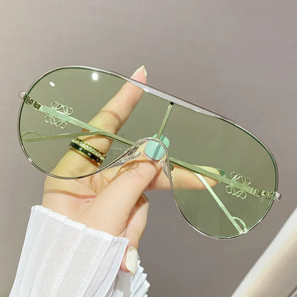 Gradient Aviator Sunglasses - Redemption By Ashley North