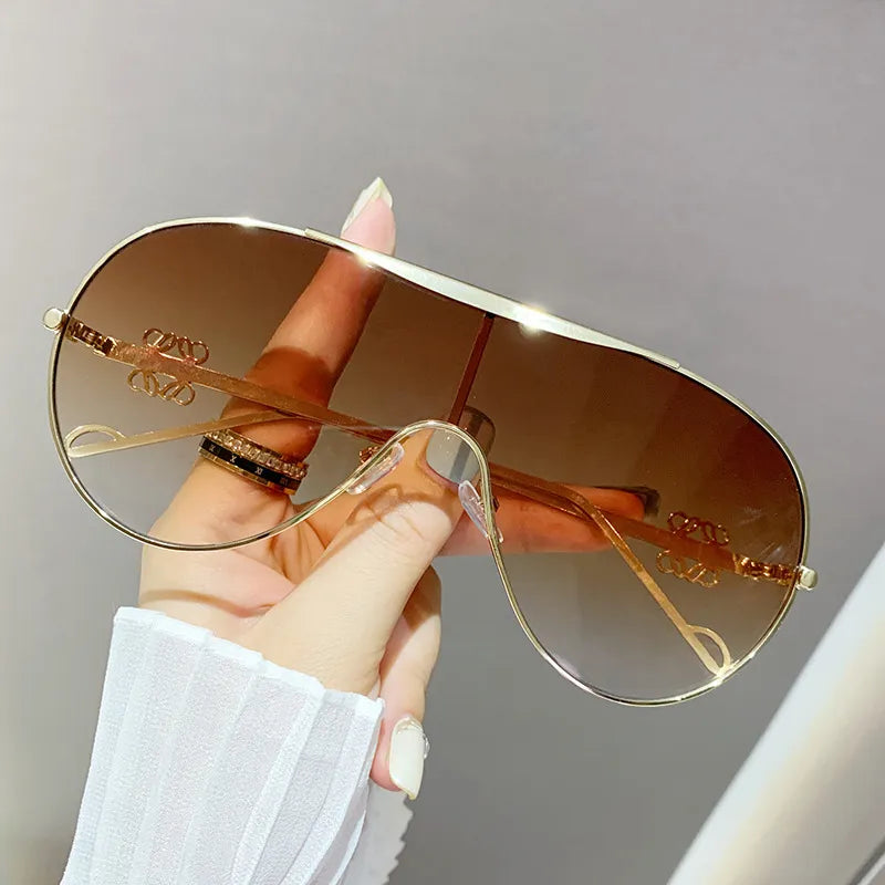 Gradient Aviator Sunglasses - Redemption By Ashley North