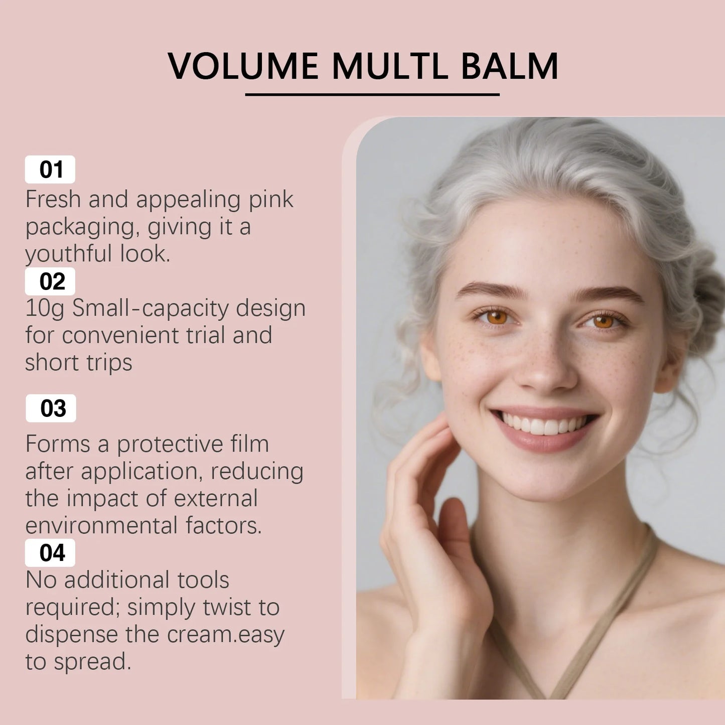 West Month Beauty PlumpGlow™ Collagen Balm with 3pcs, featuring smooth, hydrated lips and a natural, fuller look.